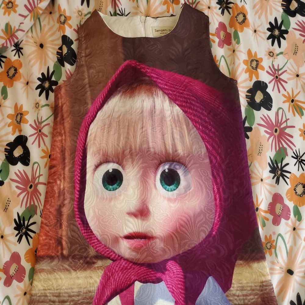 Masha and the Bear dress